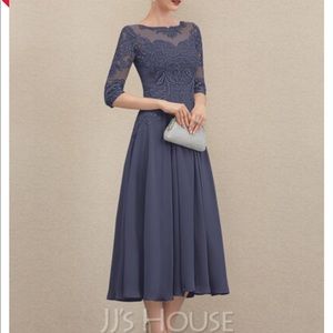 NWT A-line scoop neck white cocktail/wed 👗